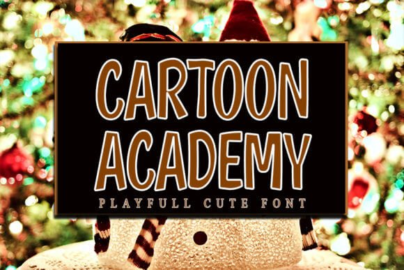 Cartoon Anyway Font