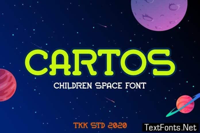 Cartos Children Space Font 2020
