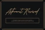 Carttinos Signature Typeface