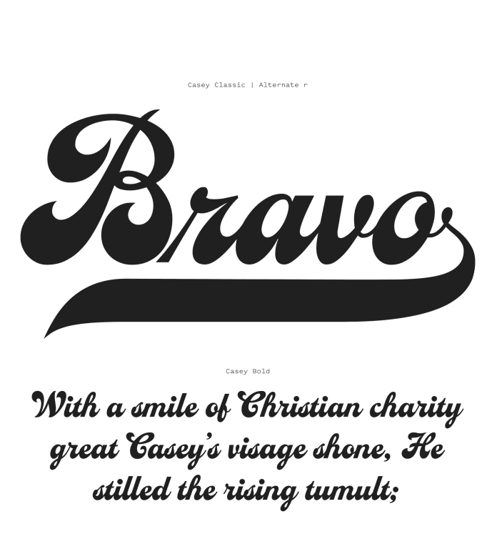Casey Font