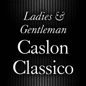 Caslon Classico Font