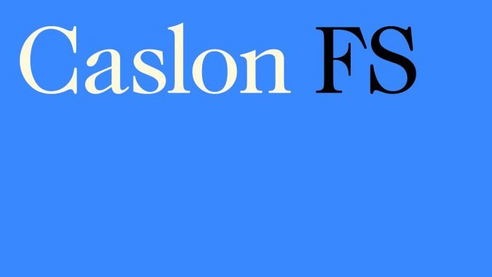 Caslon FS Font