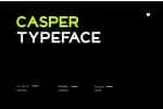 Casper Display Typeface