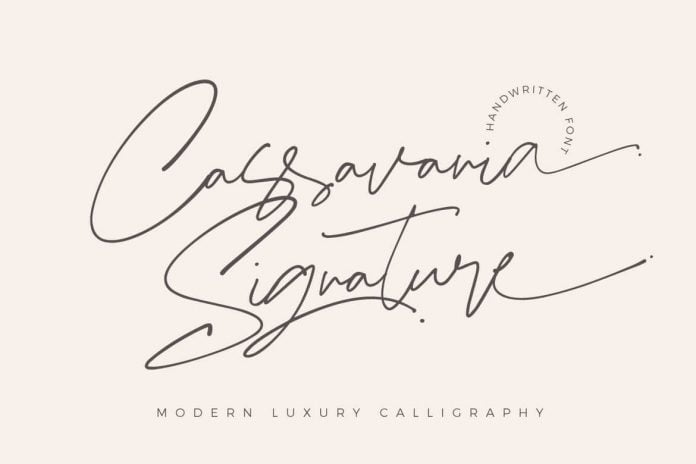 Cassavania - Signature with Ligature