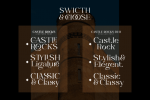 Castle Rocks Font