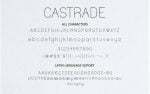 Castrade - Modern Sans Font
