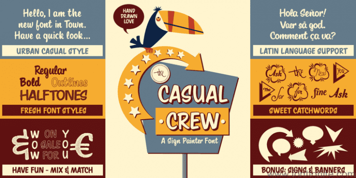 Casual Crew Font