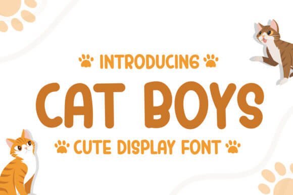 Cat Boys Font