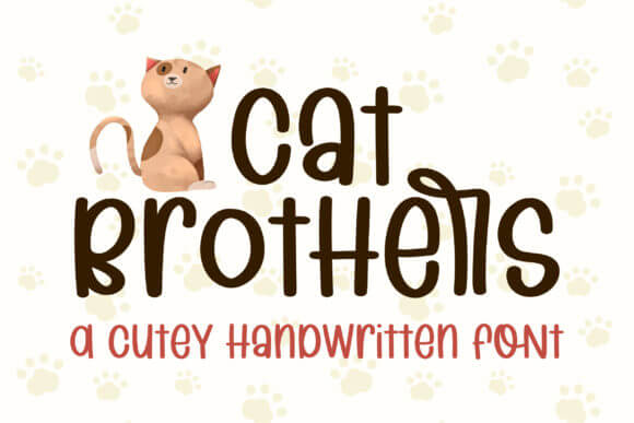 Cat Brothers Font