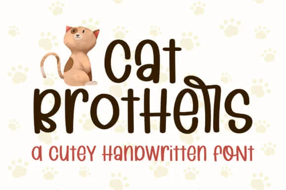 Cat Brothers Font
