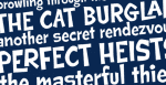 Cat Burglar PB Font