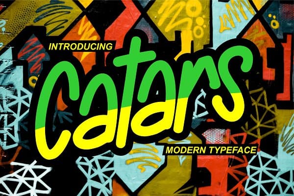 Catars Modern Typeface Font