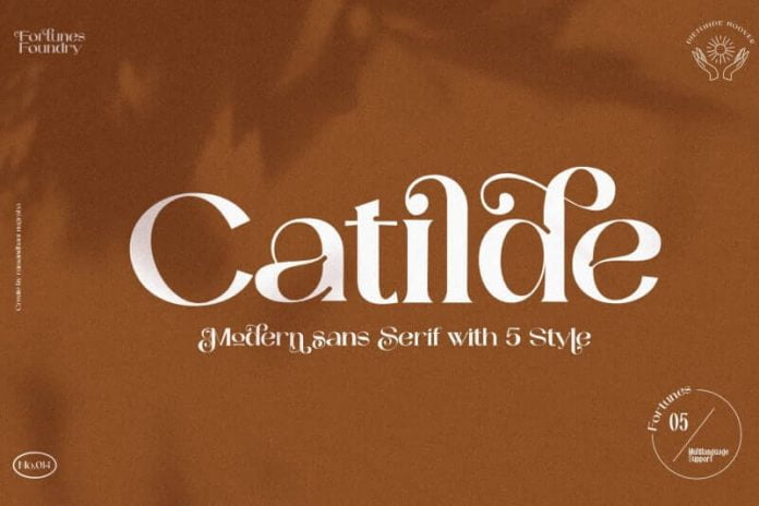 Catilde Modern Sans Serif