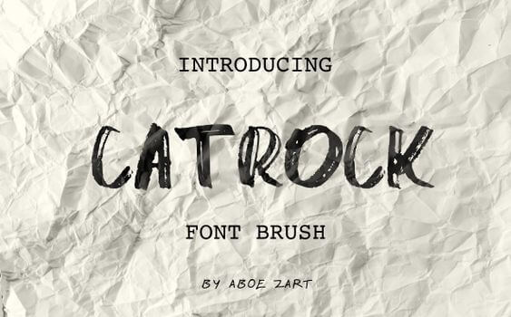 Catrock Font