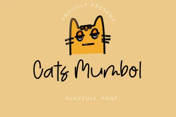 Cats Mumbol Font