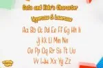 Cats and Kids Font