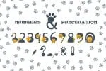 Cats cute OTF color font