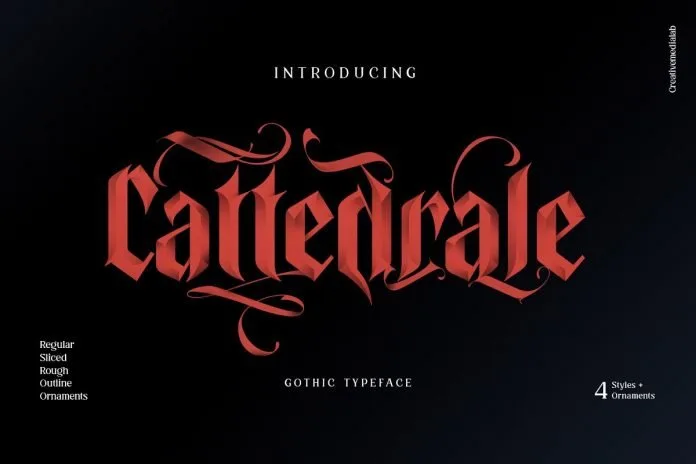Cattedrale Gothic Font