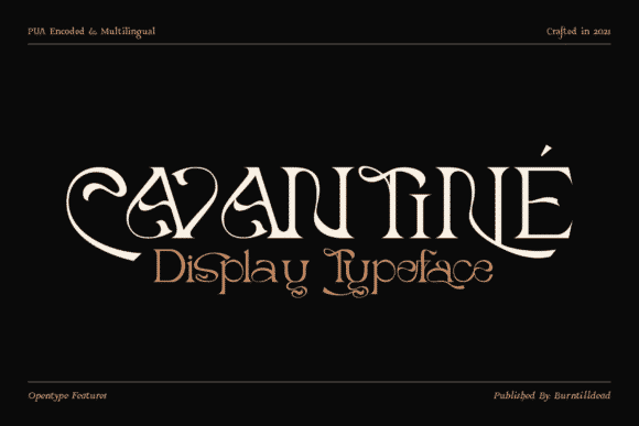Cavantine Font