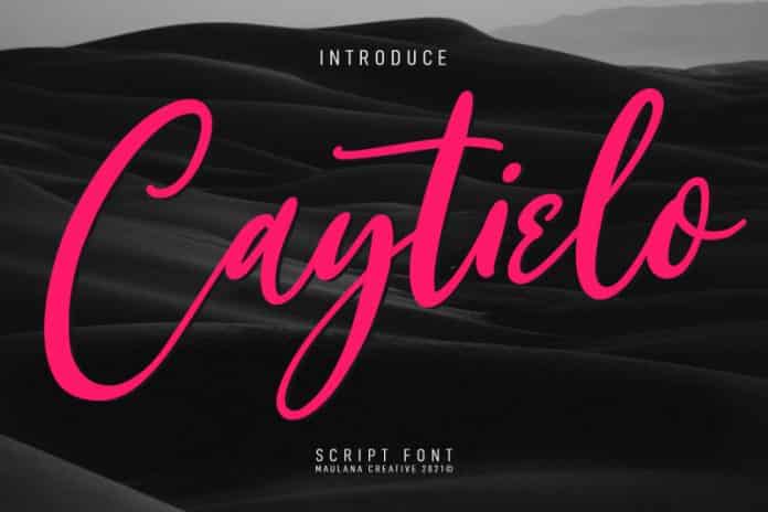 Caytielo – Handwritten Script Font
