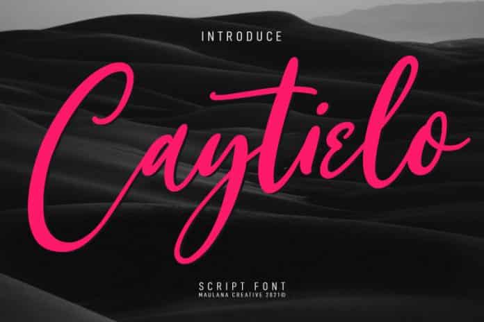 Caytielo – Handwritten Script Font
