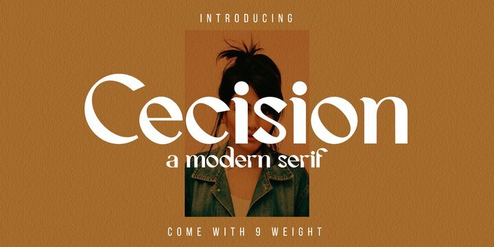 Cecision Font
