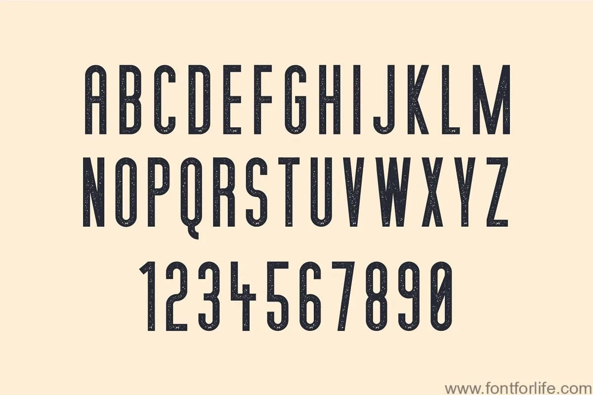 Cedar Ridge 7 Styles Font