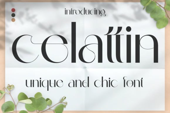 Celattin Font