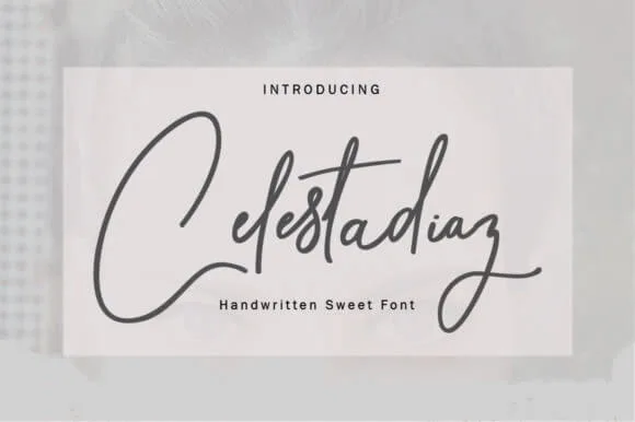 Celestadiaz Font