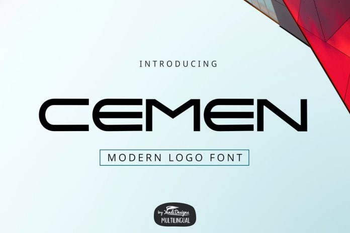 Cemen Logo Font