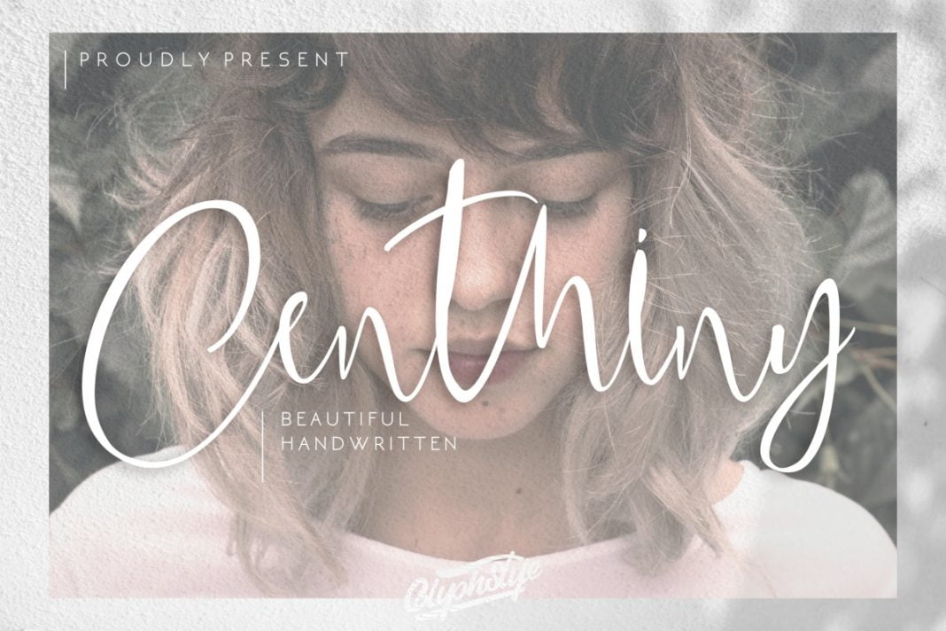 Centhiny - Beautiful Handwritten Font