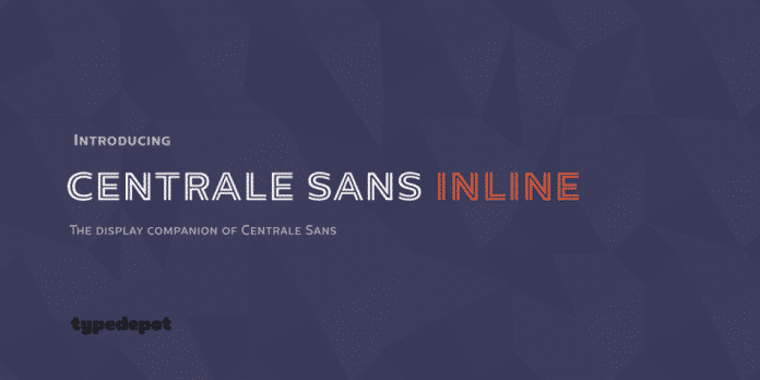 Centrale Sans Inline Font