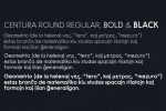 Centura Round Font