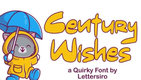 Century Wishes Font