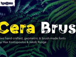 Cera Brush Font