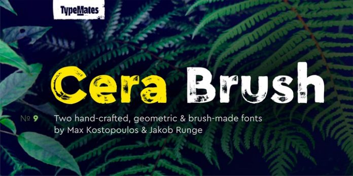 Cera Brush Font