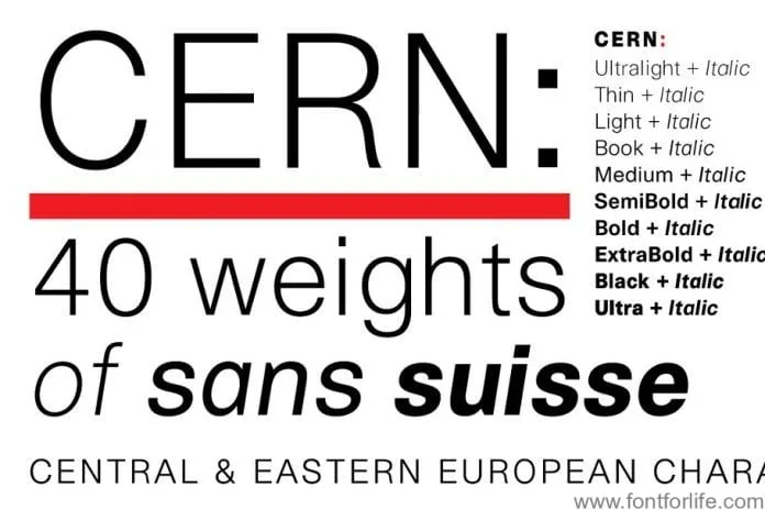 Cern Font