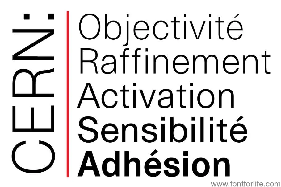 Cern Font
