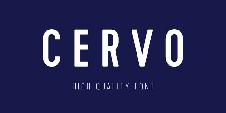 Cervo Font Family Free Download