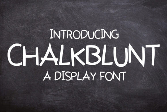 ChalkBlunt Font