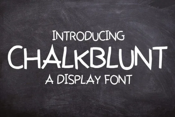 ChalkBlunt Font