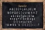 Chalkboard Font
