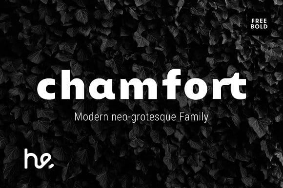 Chamfort Font