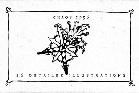 Chaos 1996 Font