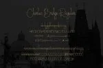 Charles Bridge Signature Handwritten Font