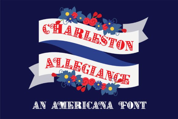 Charleston Allegiance Font