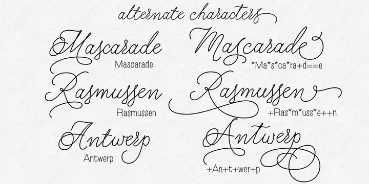 Charlize Script Font