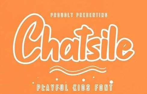 Chatsile Playful Kids Font