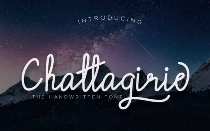 Chattagirie Script Font