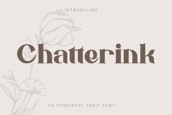 Chatterink Font